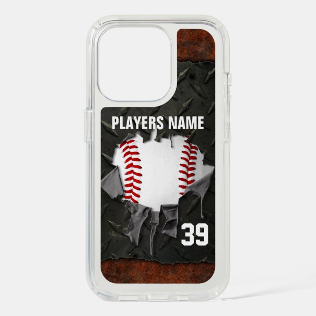 Torn Baseball Speck iPhone Case (Front)