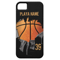 Torn Basketball iPhone SE/5/5s Case