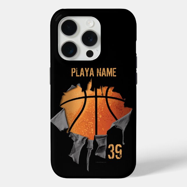 Torn Basketball Case-Mate iPhone Case (Back)