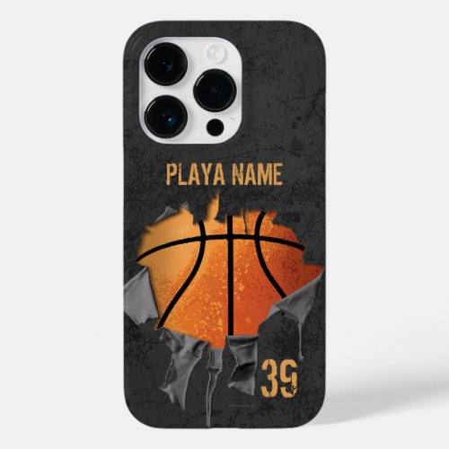 Torn Basketball Case_Mate iPhone 14 Pro Case