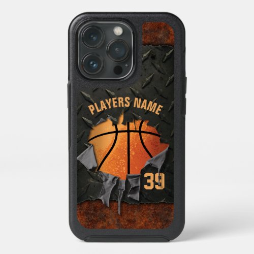 Torn Basketball OtterBox iPhone Case
