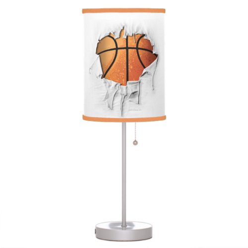 Torn Basketball Table Lamp