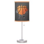 Torn Basketball Table Lamp at Zazzle