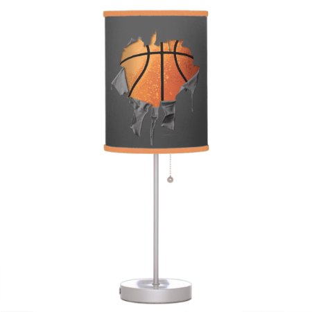 Torn Basketball Table Lamp