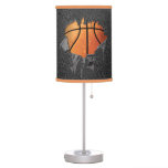 Torn Basketball (textured) Table Lamp at Zazzle