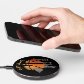Torn Basketball Wireless Charger (Hand)