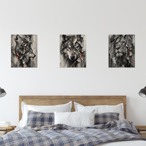 Torn Between Dignity and Decay Wall Art Sets