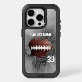 Torn Football iPhone 15 Pro Case