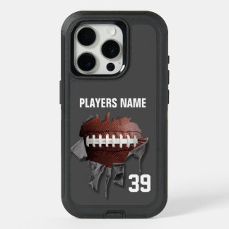 Torn Football OtterBox iPhone Case