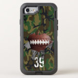 Torn Football (personalized) Otterbox Defender Iphone Se/8/7 Case at Zazzle