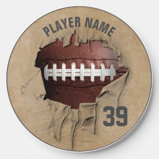 Torn Football (Personalized) Wireless Charger