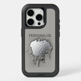 Torn Golf Ball OtterBox iPhone Case
