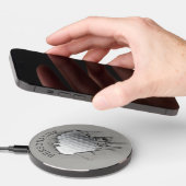 Torn Golf Ball Wireless Charger (Hand)