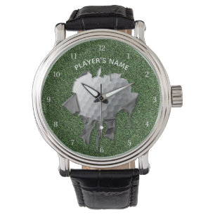 Torn Golf Ball Wristwatch