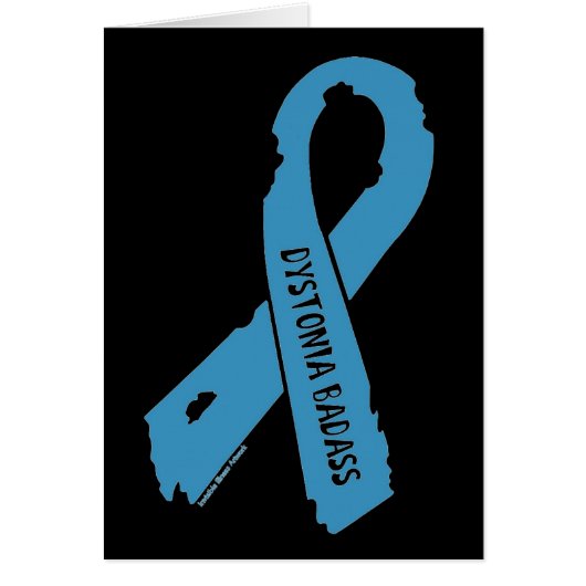 Torn Ribbon/Badass...Dystonia Cards (Front)