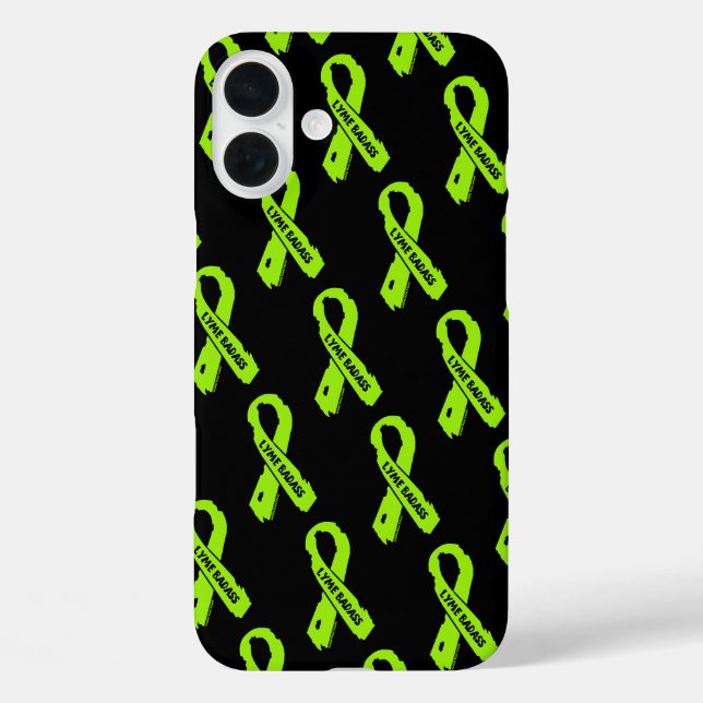 Torn Ribbon/Badass...Lyme  Case-Mate iPhone Case (Back)