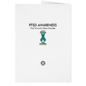 Torn Ribbon/Badass...PTSD Cards (Back)