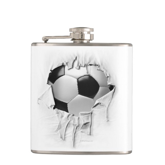 Torn Soccer Flask (Front)