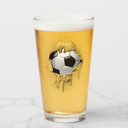 Torn Soccer Glass