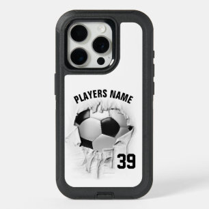 Torn Soccer OtterBox iPhone Case