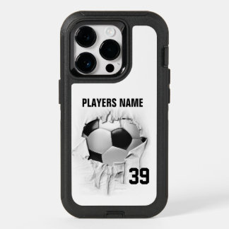 Torn Soccer OtterBox iPhone Case
