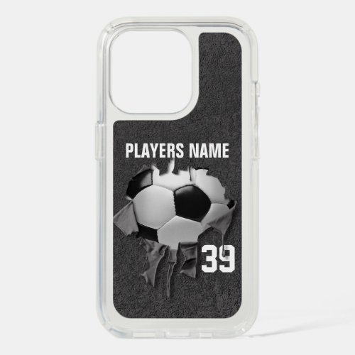 Torn Soccer Speck iPhone Case