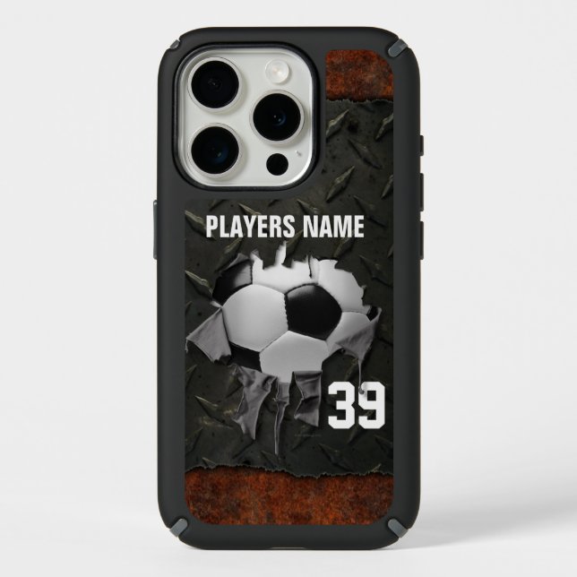 Torn Soccer Speck iPhone Case (Front)