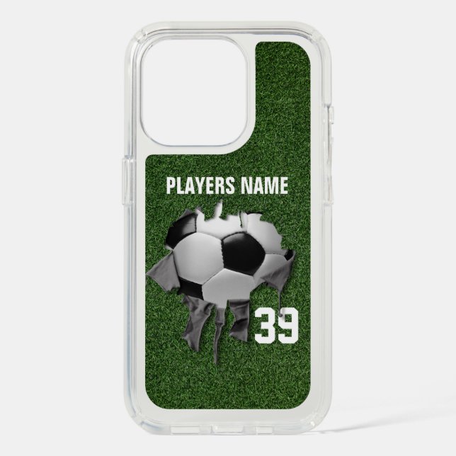 Torn Soccer Speck iPhone Case (Front)