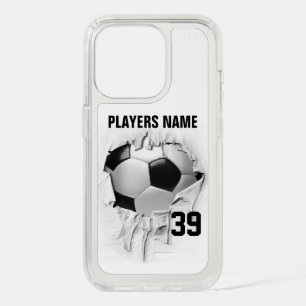 Torn Soccer iPhone 15 Pro Case
