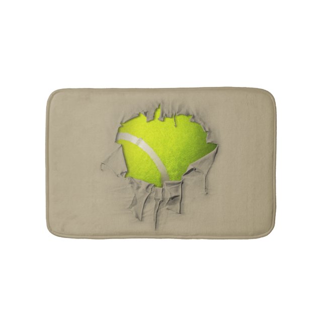 Torn Tennis Bath Mat (Front)