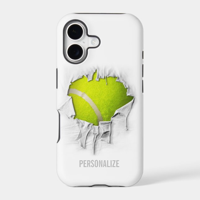 Torn Tennis Iphone Case (Back)