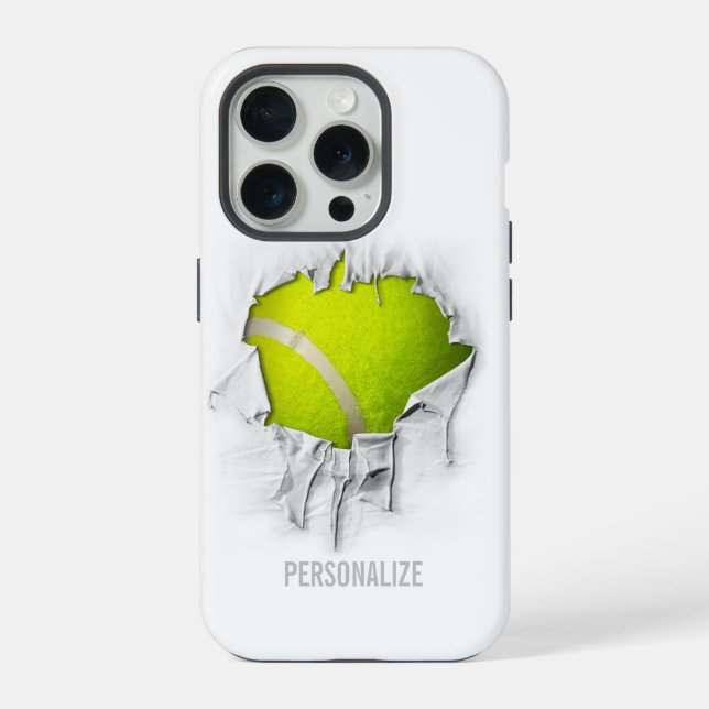 Torn Tennis Iphone Case (Back)
