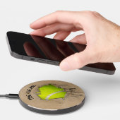 Torn Tennis Personalized Wireless Charger (Hand)