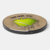 Torn Tennis Personalized Wireless Charger (Front 2)