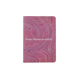 TORN-TWISTED AND SCREWED PASSPORT HOLDER