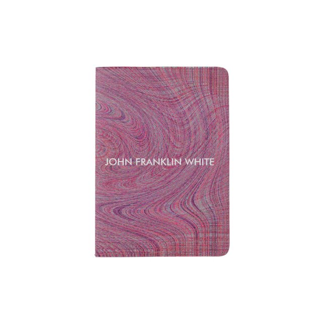 TORN-TWISTED AND SCREWED PASSPORT HOLDER (Front)