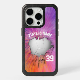Torn Volleyball (personalized) iPhone 15 Pro Case