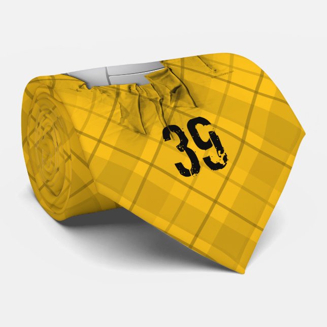 Torn Volleyball (personalized) Neck Tie (Rolled)