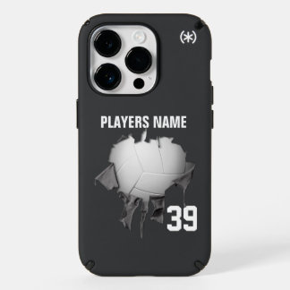 Torn Volleyball Speck iPhone 14 Pro Case