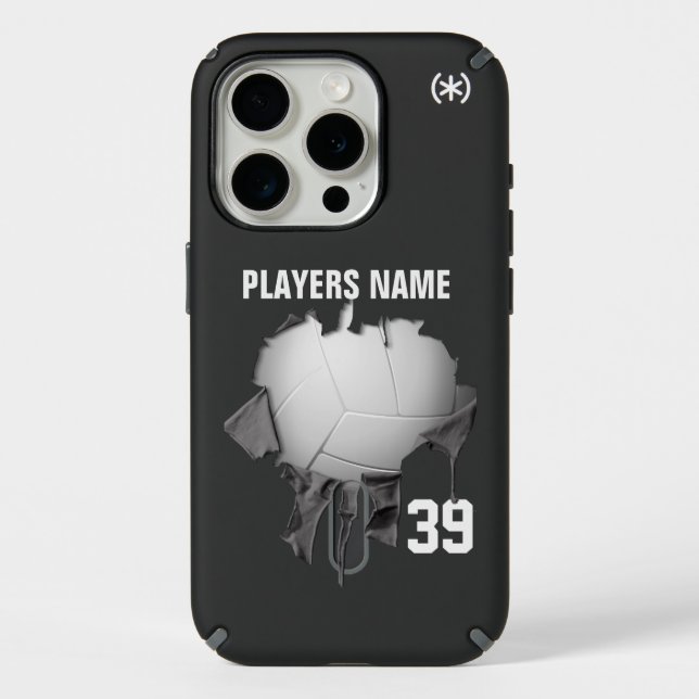 Torn Volleyball Speck iPhone Case (Front)