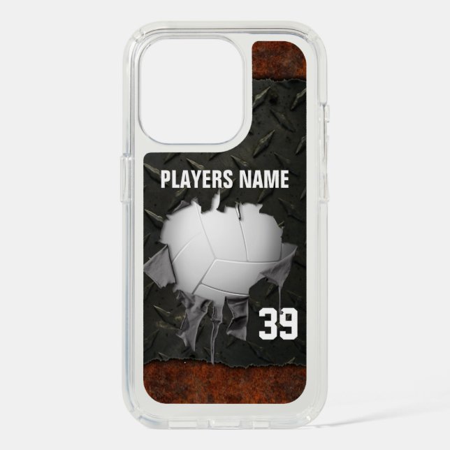 Torn Volleyball Speck iPhone Case (Front)