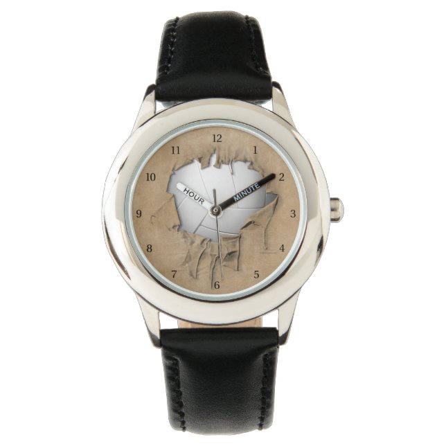 Torn Volleyball Watch (Front)