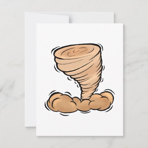 Tornado Personalized Invitations