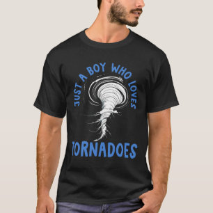 Tornado Birthday Boy Storm Chaser Boys Kids Weathe T-Shirt