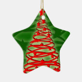 Tornado Christmas Tree Ornament | Zazzle