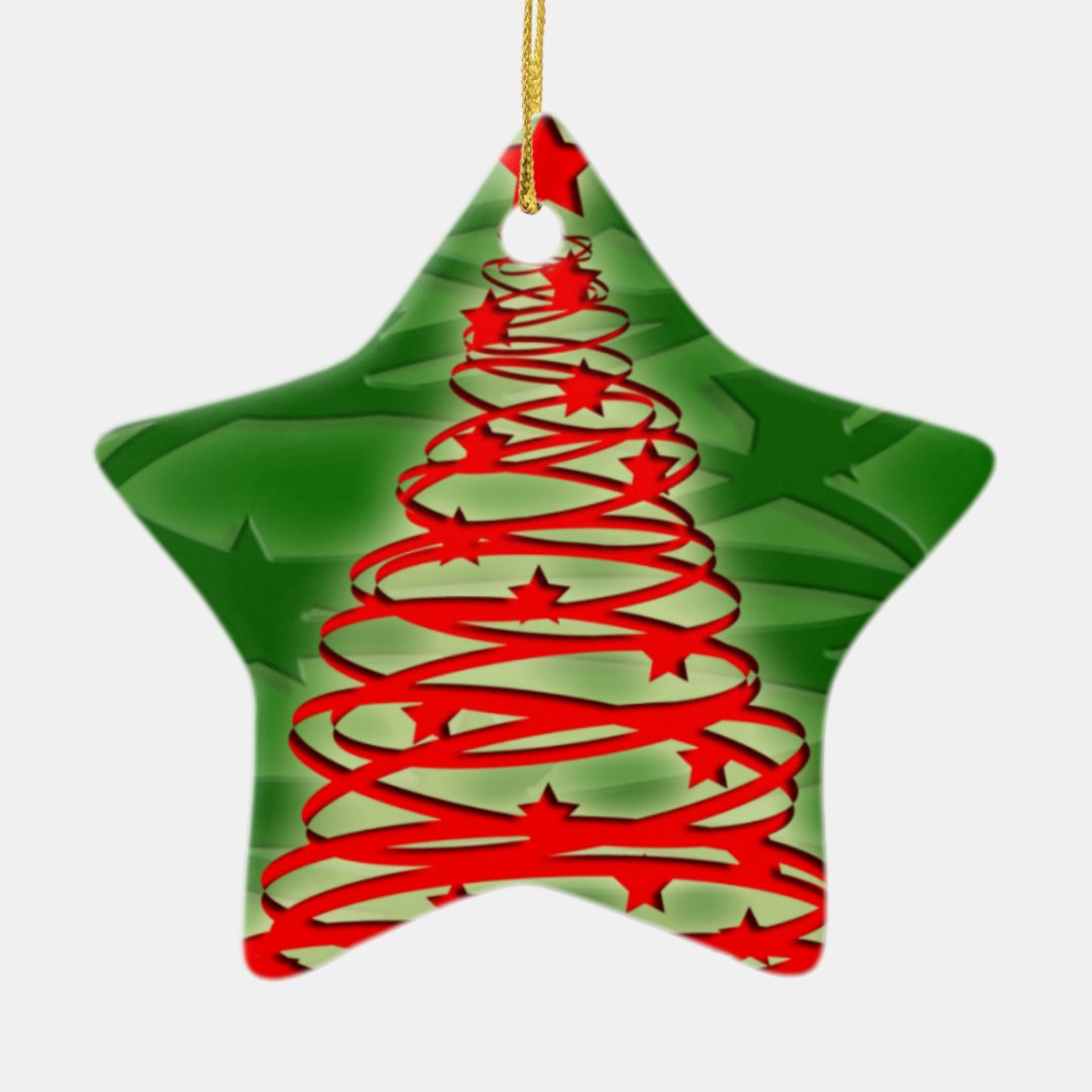 Tornado Christmas Tree Ornament | Zazzle