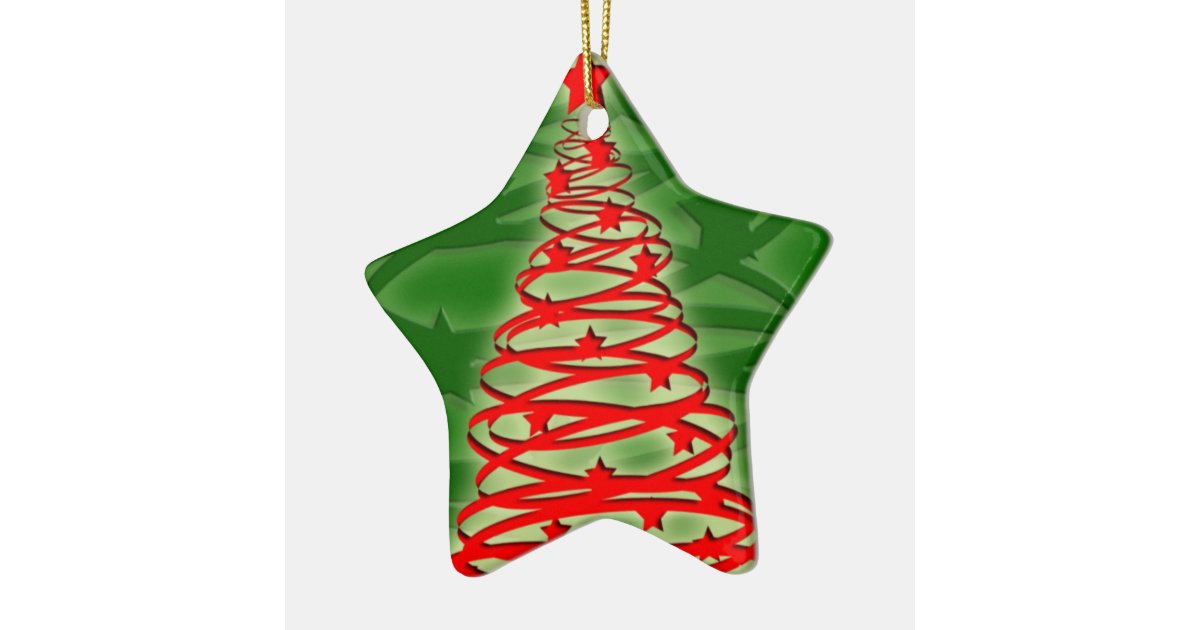 Tornado Christmas Tree Ornament | Zazzle