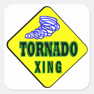 Tornado Warning Stickers | Zazzle