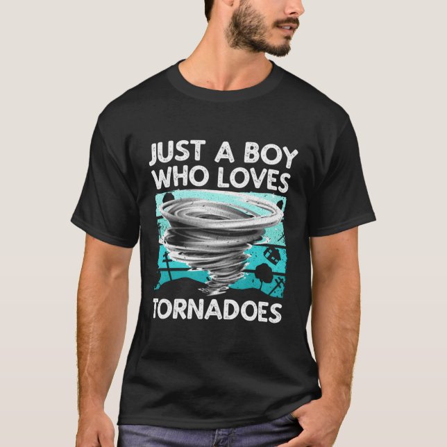 Tornado For Weather Storm Tornado Chaser T-Shirt (Front)