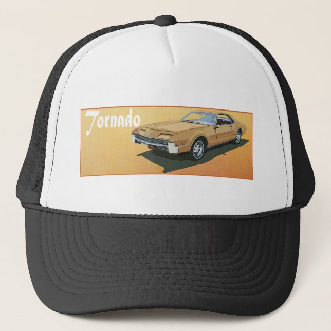 Tornado Gold Trucker Hat (Front)